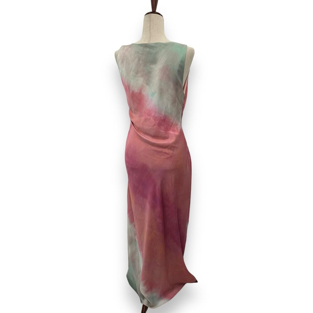 Zara Pink and Red Mini Dress - Picture 8 of 12